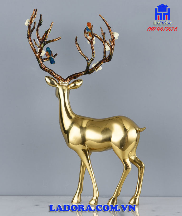 đồ trang trí nội thất cao cấp tượng hươu