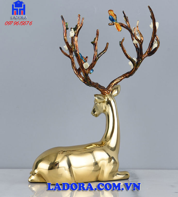 đồ trang trí nội thất cao cấp tượng hươu