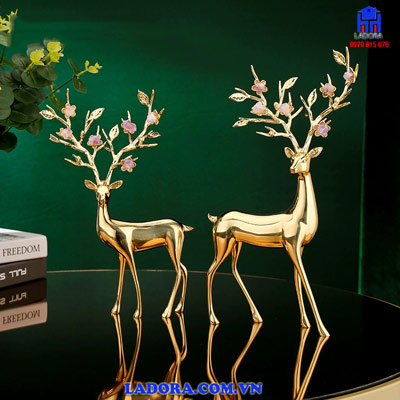 tượng hươu làm đồ trang trí nội thất đẹp tượng hươu làm đồ trang trí nội thất đẹp