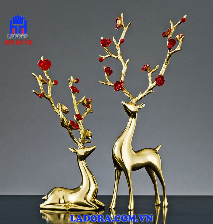 tượng hươu đồng đẹp và ý nghĩa