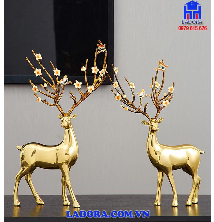 tượng hươu đồng đẹp và ý nghĩa