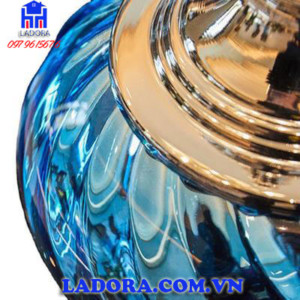 bộ lọ hoa thủy tinh cao cấp decor tại ladora shop