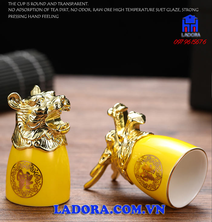 Bộ ly 12 con giáp và ý nghĩa thú vị