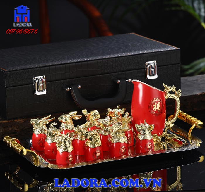 bộ ly 12 con giáp và những ý nghĩa thú vị