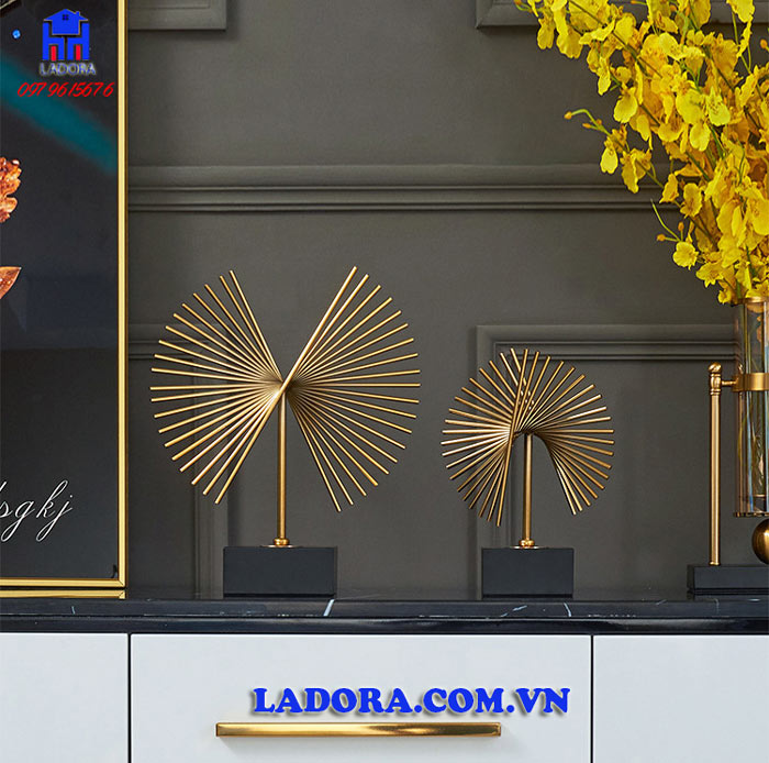 decor phòng khách phòng làm việc sinh động