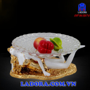 khay đựng hoa quả đẹp mỹ nhân tại ladora shop