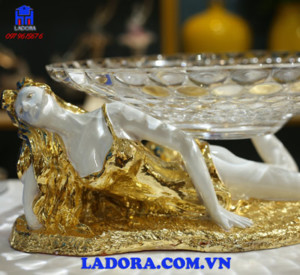 khay đựng trái cây hoa quả trang trí