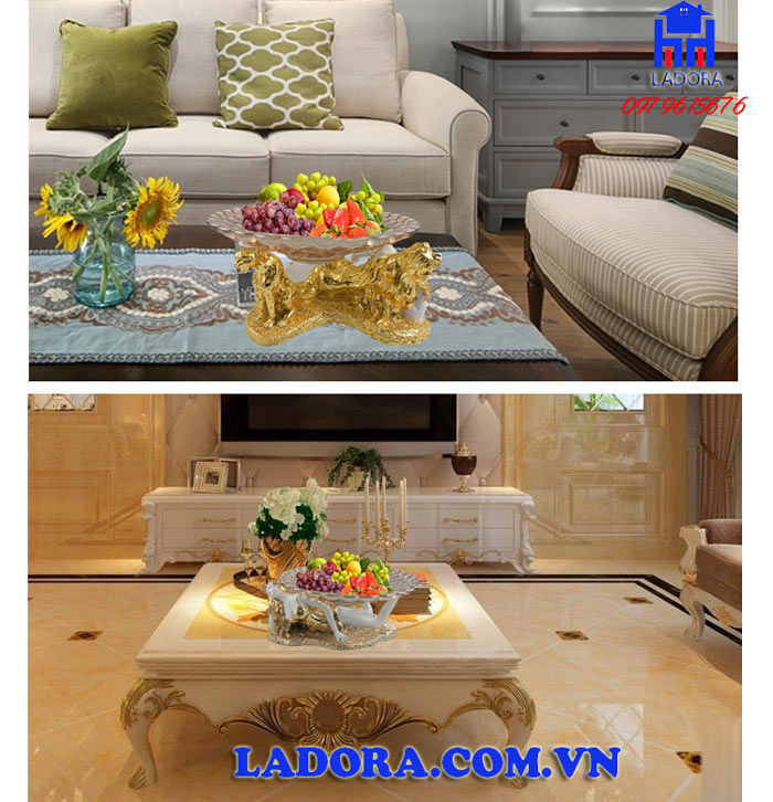 khay đựng hoa quả đẹp mỹ nhân