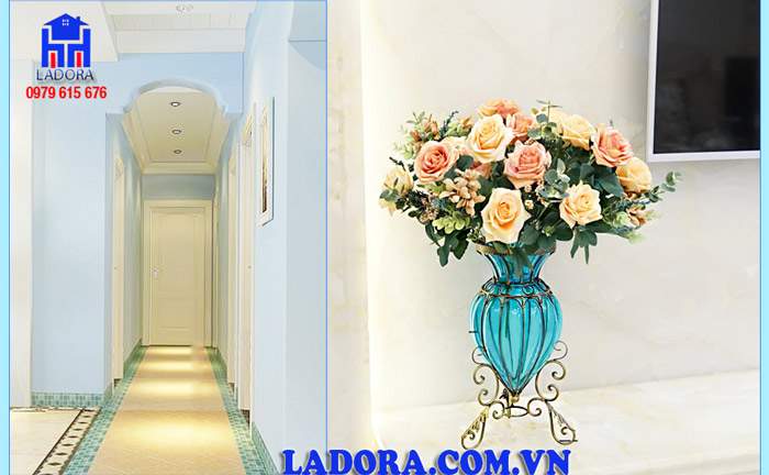 bình thủy tinh cắm hoa đẹp và thanh lịch tại ladora