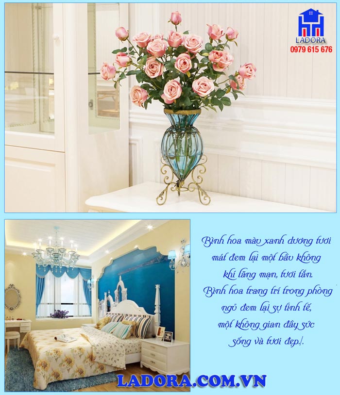 bình cắm hoa phong cách tân cổ điển
