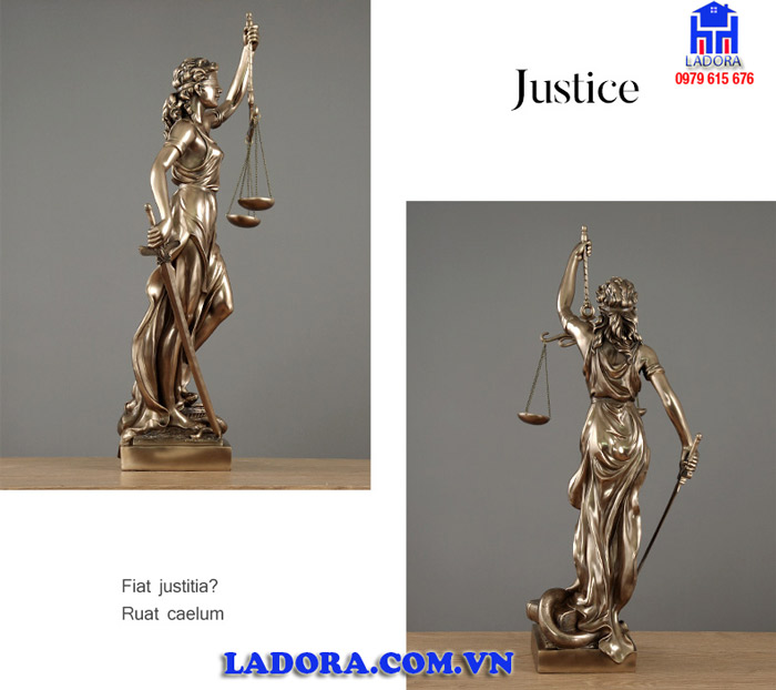 tượng nữ thần công lý đẹp và sống động