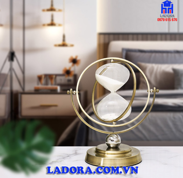 đồng hồ cát trang trí và những ý nghĩa tốt đẹp