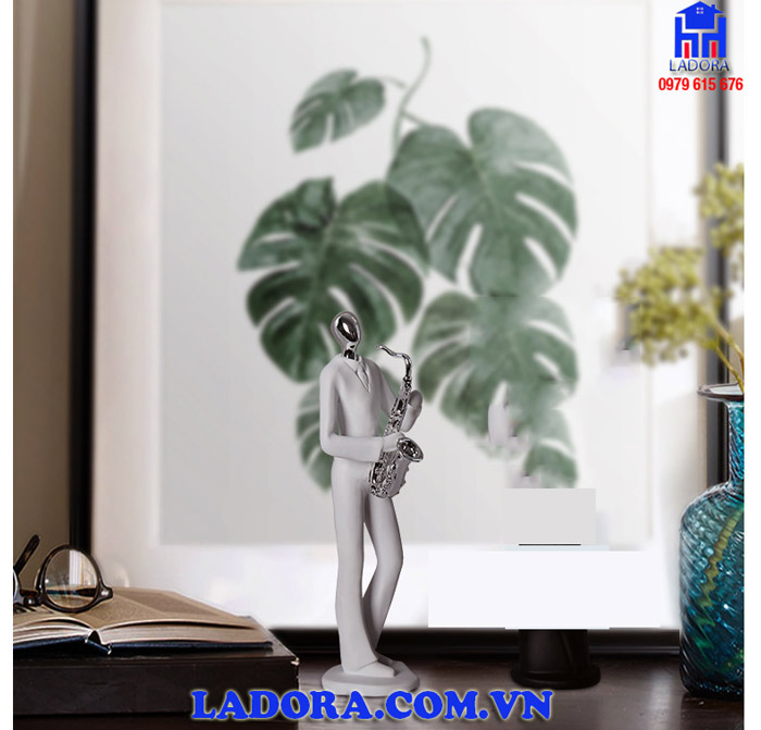 tượng trang trí âm nhạc decor phòng khách