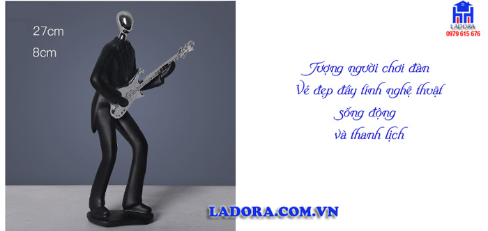 tượng trang trí âm nhạc với vẻ đẹp sống động và chân thực