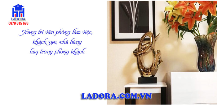 tượng trang trí phòng khách, phòng làm việc rất ấn tượng và nổi bật
