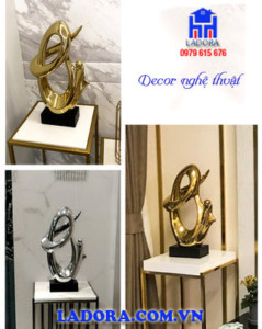 tượng trang trí phòng khách phòng làm việc
