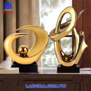 tượng trang trí phòng khách phòng làm việc