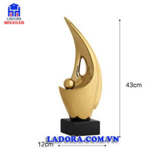 tượng trang trí nghệ thuật thuận buồm xuôi gió tại ladora shop