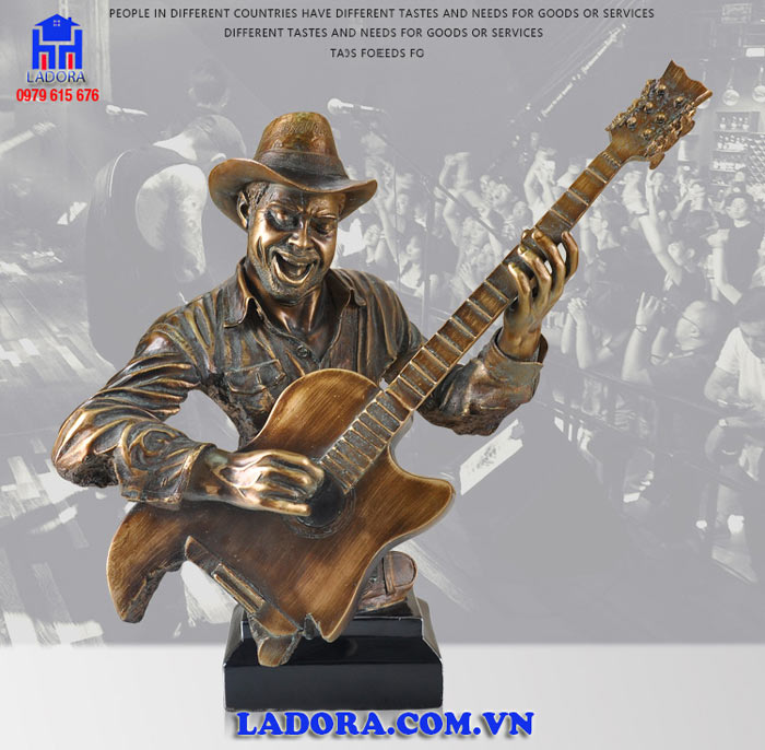 tượng trang trí với phong cách retro cổ điển thú vị