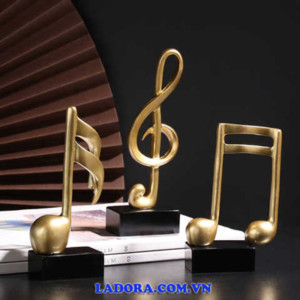 decor trang trí nốt nhạc tại Ladora Shop