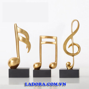 decor trang trí nốt nhạc tại Ladora Shop