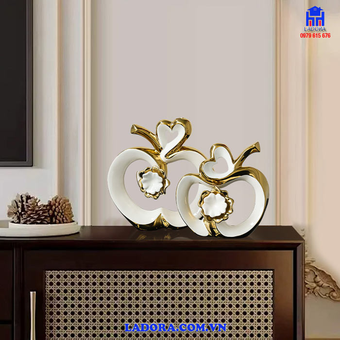 Hãy lựa chọn đôi quả táo tình yêu để làm quà tặng tân gia, quà tặng phái nữ