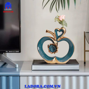 trang trí nhà đẹp với đôi quả táo