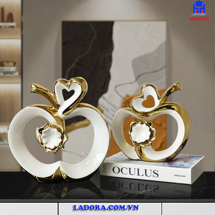 decor quả táo trang trí nhà đẹp