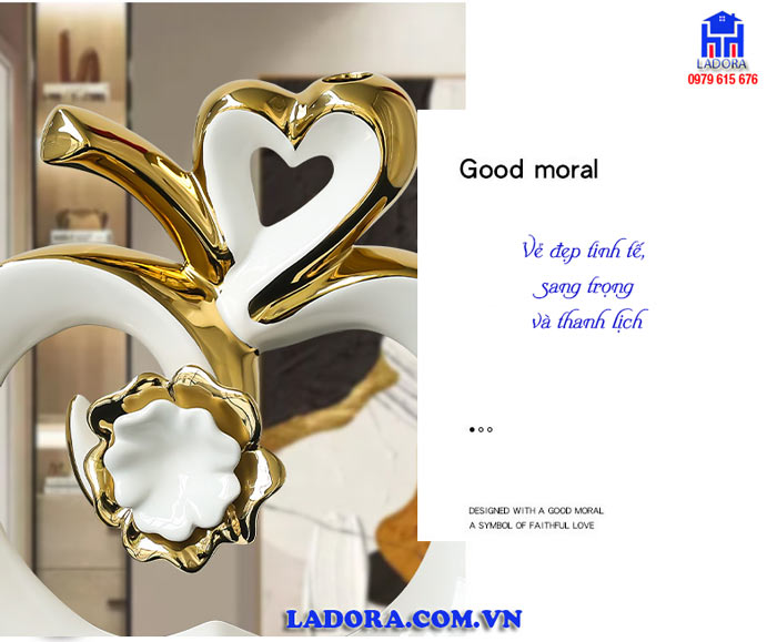 decor quả táo tinh tế sang trọng