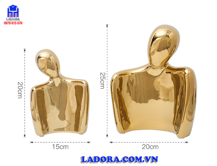 kích thước tượng vợ chồng tại ladora