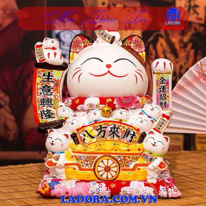 Mèo thần tài tại ladora shop