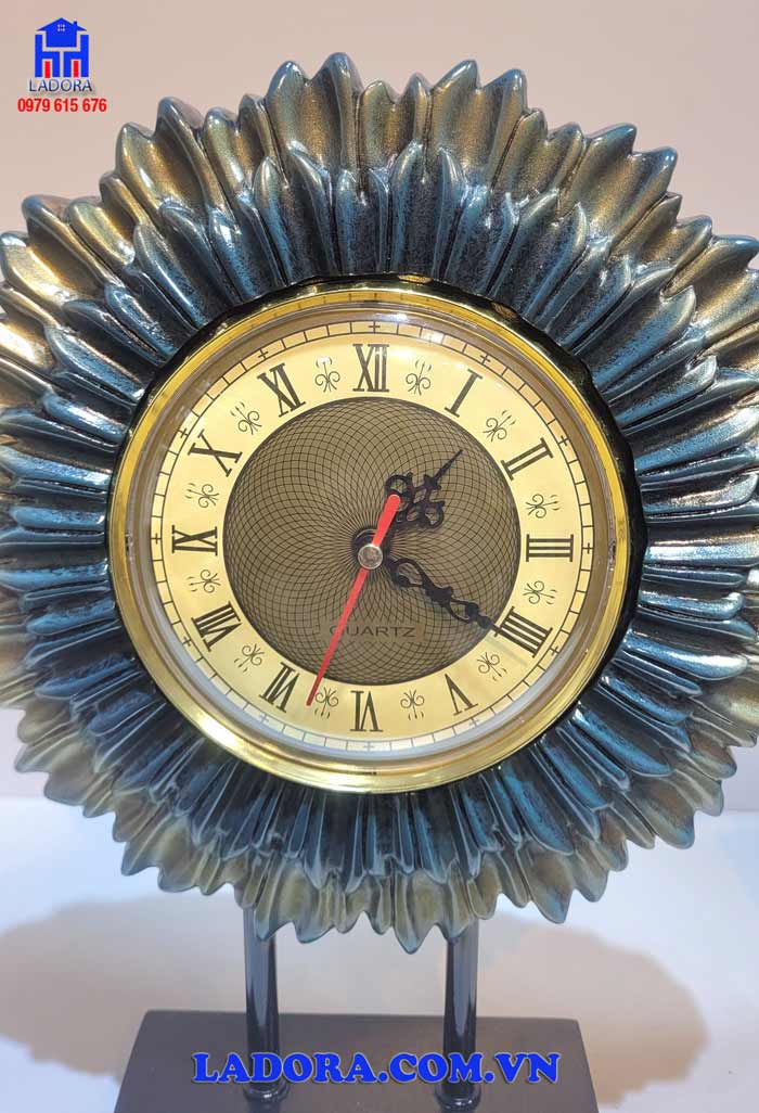 decor trang trí đồng hồ mặt trời