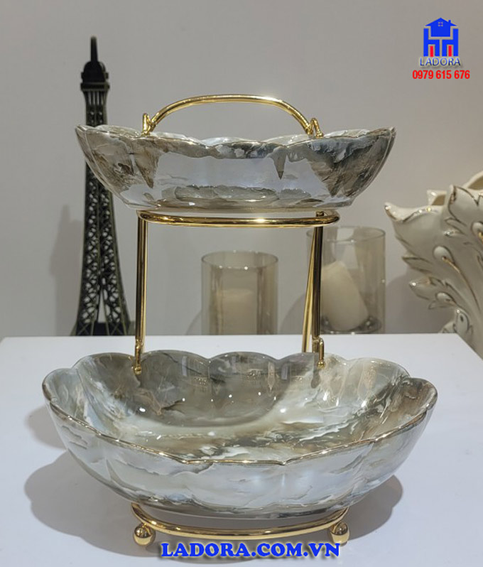 đĩa đựng trái cây hoa quả đẹp