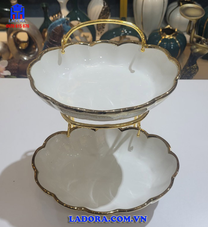 khay đựng hoa quả trái cây