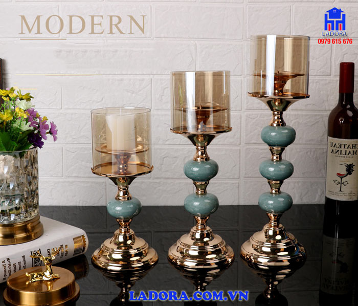 Sét chân nến trang trí theo phong cách châu Âu