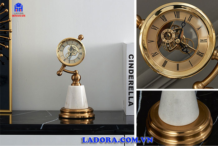 hình ảnh chi tiết trên đồng hồ để bàn