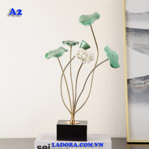 decor trang trí hoa sen đẹp và độc đáo