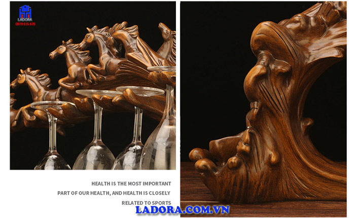 những hình ảnh chi tiết giá treo ly rượu vang