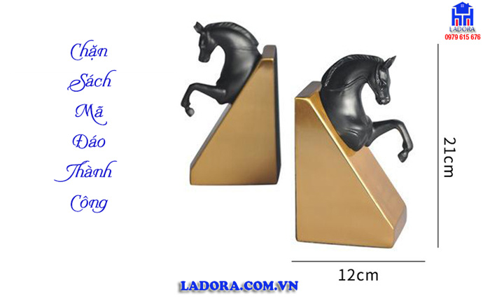 kích thước chặn sách mã đáo thành công