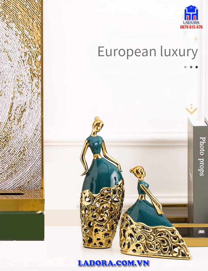 Tượng decor phong cách châu Âu