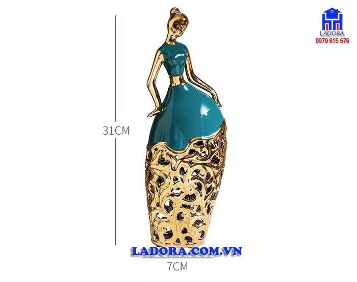 Kích thước tượng đôi cô gái