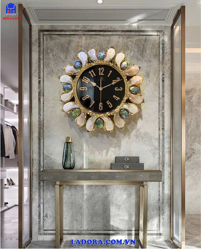 đồng hồ khảm trai cao cấp tại ladora