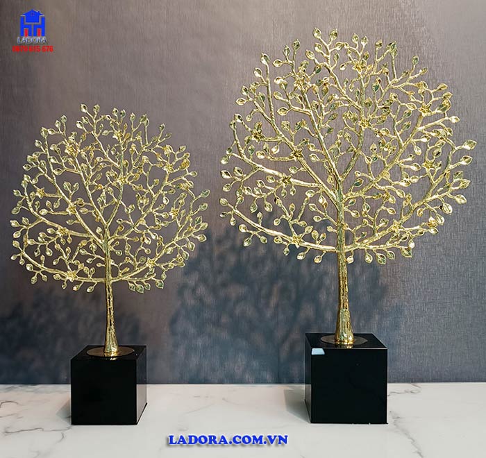 decor cây phú quý đem đến tiền tài giàu có