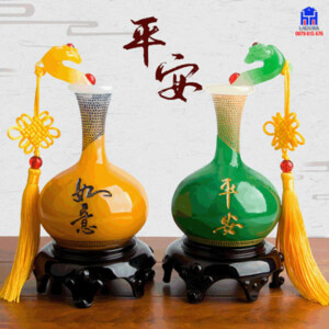 cặp bình hút lộc đẹp và tinh xảo tại ladora