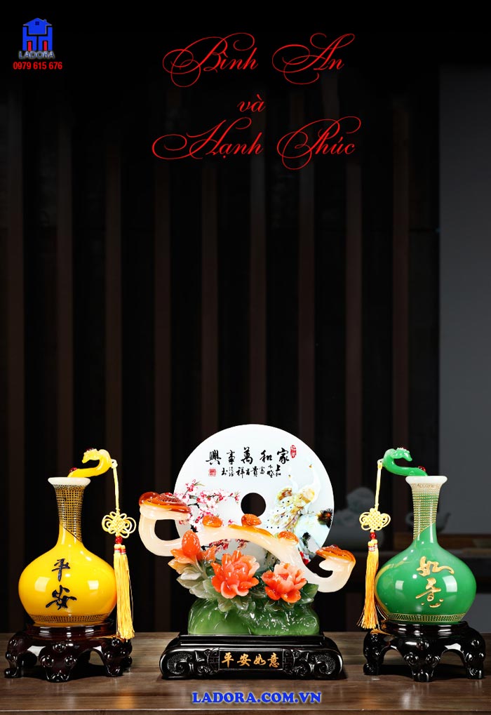 Cặp bình đem lại bình an và hạnh phúc