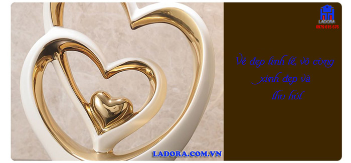 tượng trang trí với vẻ đẹp tinh xảo