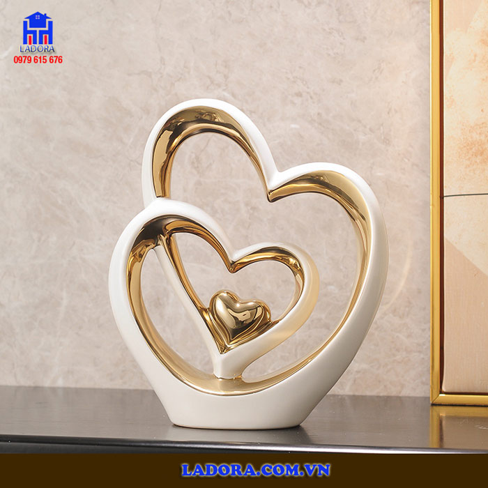 Tượng với vẻ đẹp lãng mạn và tinh tế khi trang trí trong nhà