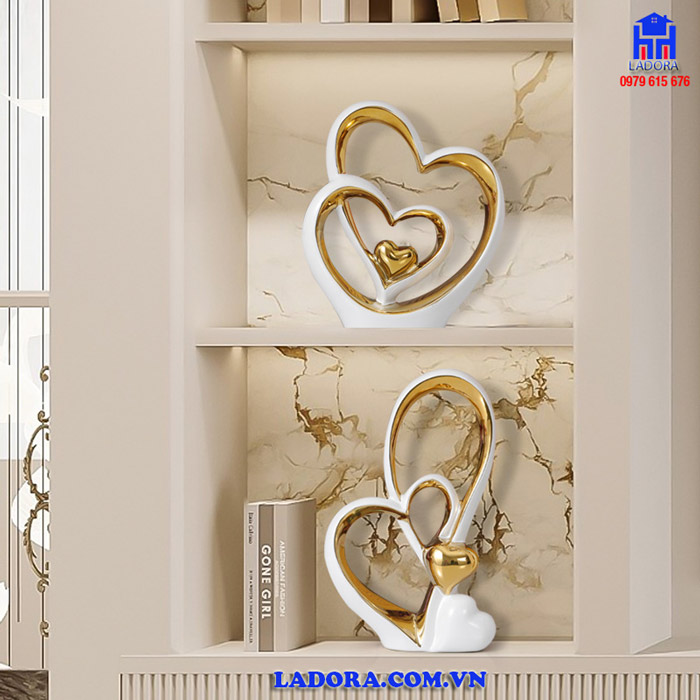 Tượng decor trang trí kệ tủ phòng khách