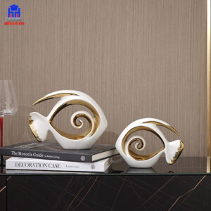 đôi cá decor đẹp trang trí nhà
