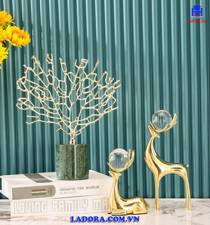 tượng hươu đẹp và độc đáo